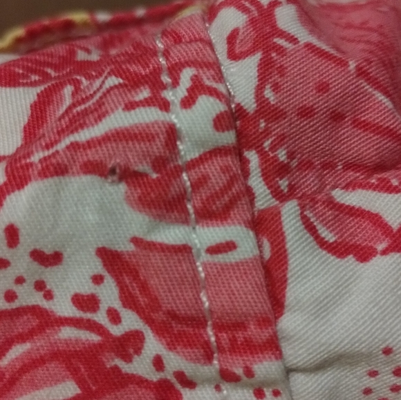 Lilly Pulitzer Fish and floral Chum Bucket Shorts SIZE 8 - Picture 8 of 10